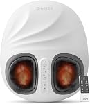 RENPHO Massager de pied avec chauffage, Machine électrique de massage de pied Shiatsu à tricotage profond avec télécommande sans fil, 3 Niveaux de chauffage & Air Compression, Cadeaux d'anniversaire pour femmes Hommes