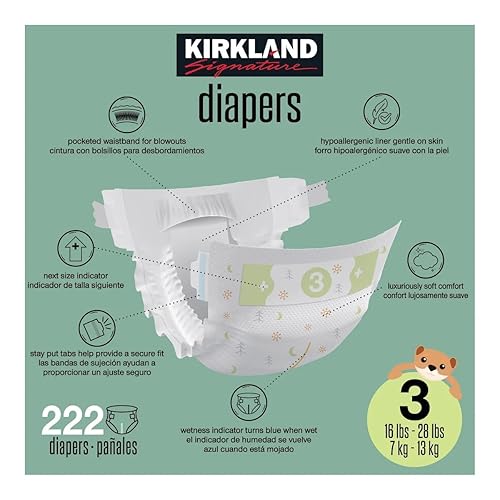 Miniatura 5 de Kirkland Pañales Signature talla 5, cantidad 150