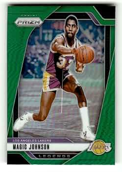 NBA カード Magic Johnson 直筆サイン prizm choice 2022-23 Prizm Magic Johnson SILVER PRIZM card #276 Lakers | eBay