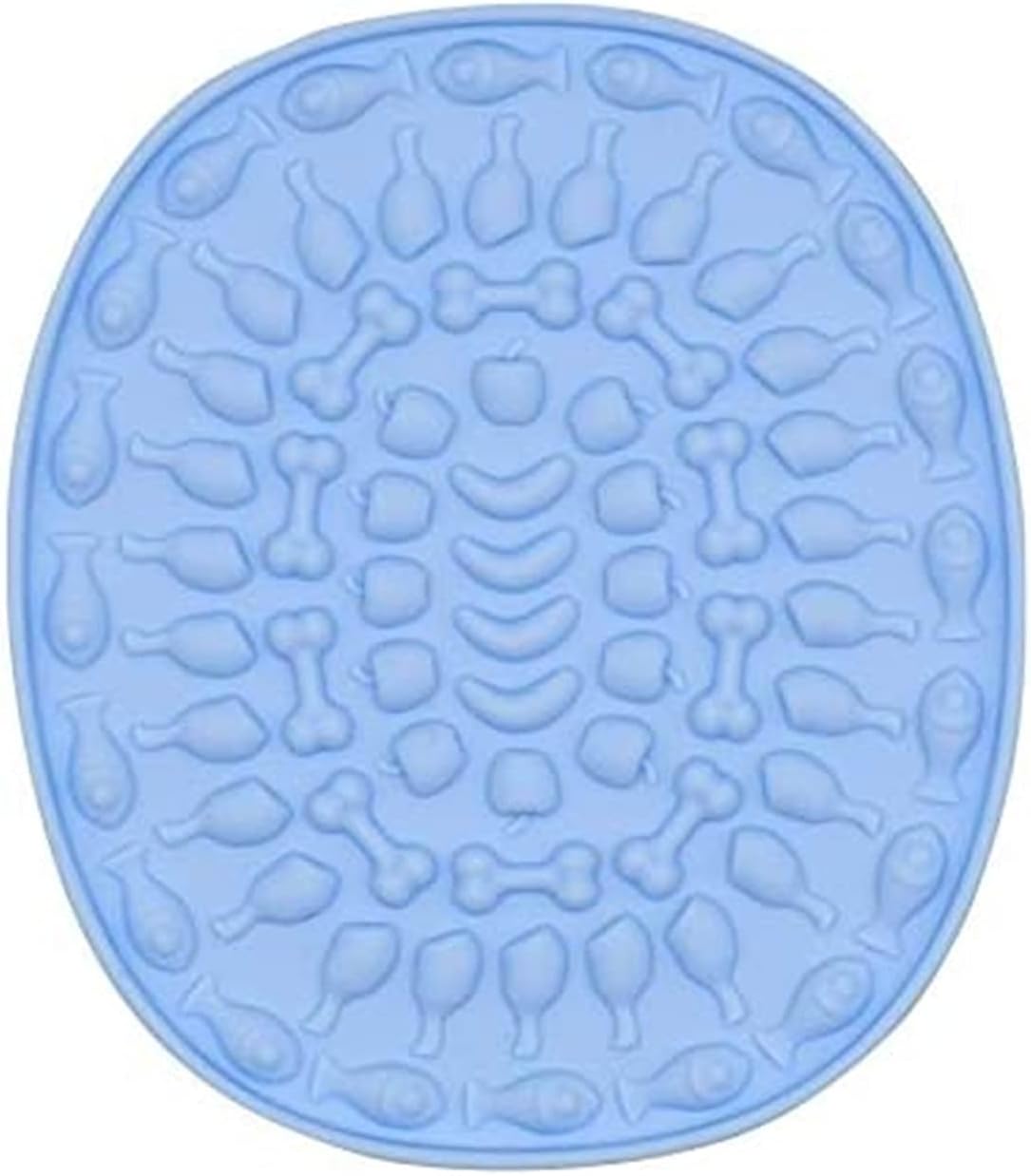 Dog Lick Pad Dog Washing Distraction Device Slow Eating Lick Mat for Dogs Peanut Butter Lick Pad with Super Suction for Pet Bathing…