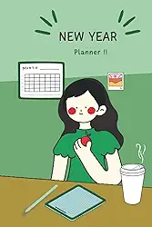 New year Planner: yearly, Monthly, Weekly, and Daily Planner | iPad Planner, Goodnotes Planner | Daily Activity Planner
