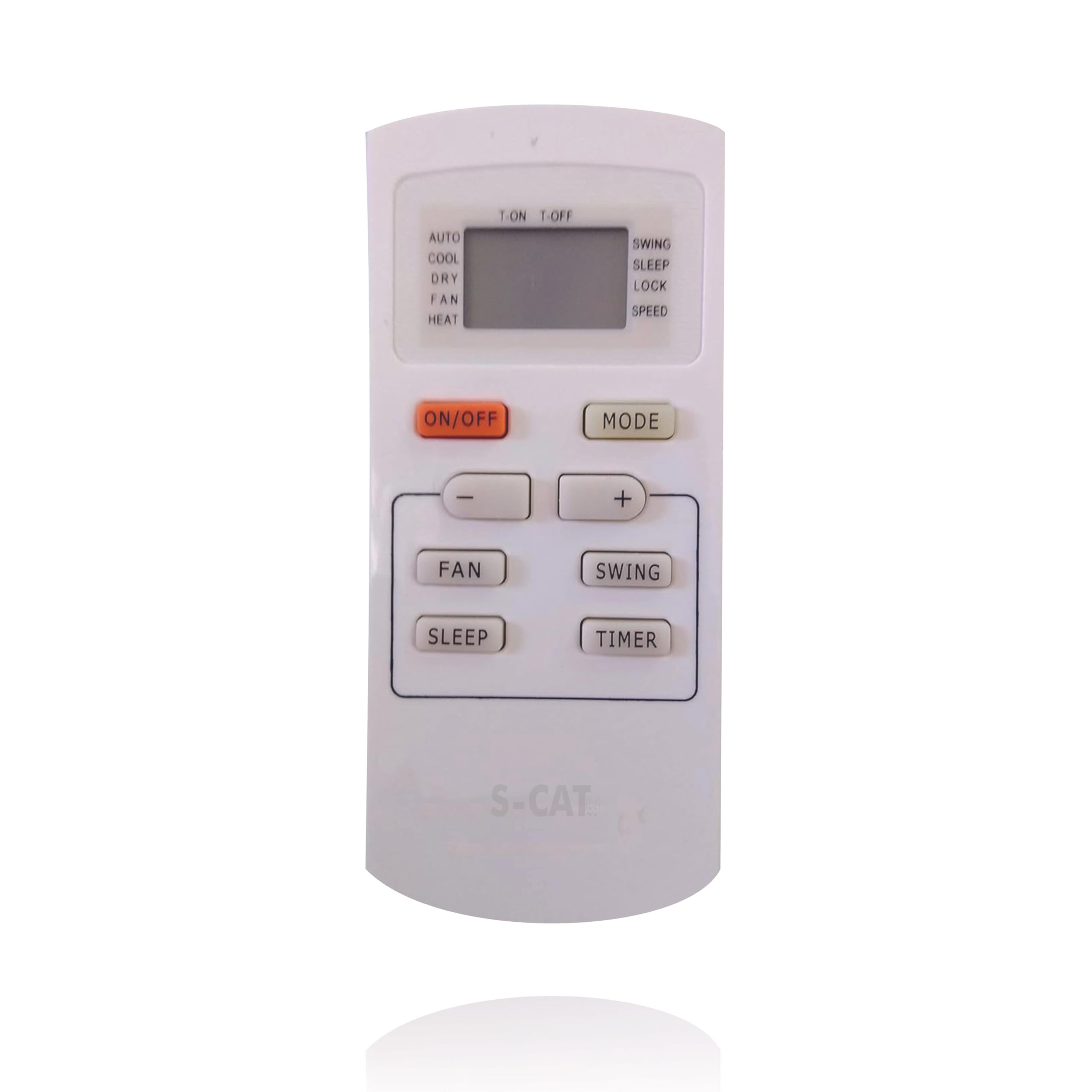 S-CAT Compatible with Blue Star/Gree AC Remote Control Model 189 (No Backlight) Suitable for 1 1.5 2 Ton Split/Window AC (Match Old Remote Exactly, Contact Customer Care for Order)