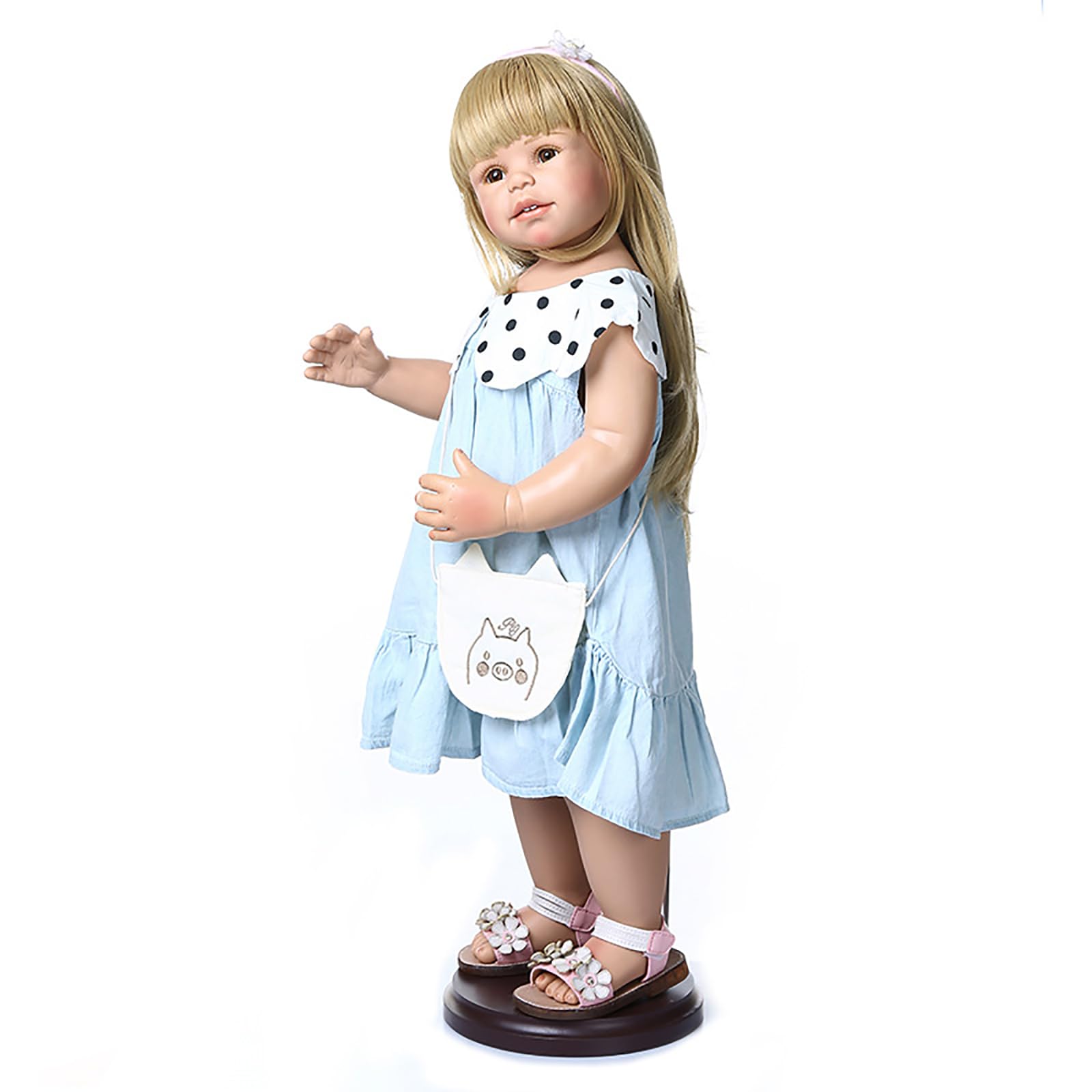 Reborn Doll 70 cm silikon winyl ręcznie robione arcydzieło lalki 70 cm