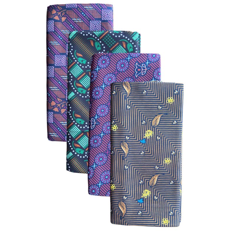 suman tex Men’s Kerala Printed Cotton Lungi | Soft & Breathable Pure Cotton | Traditional Mundu Style | Comfort Lungi for Men |Multicolour-picture-39