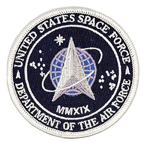 Miltacusa United States Space Force USSF Patch [3.0 X 3.0 inch - Iron on Sew on -S12]