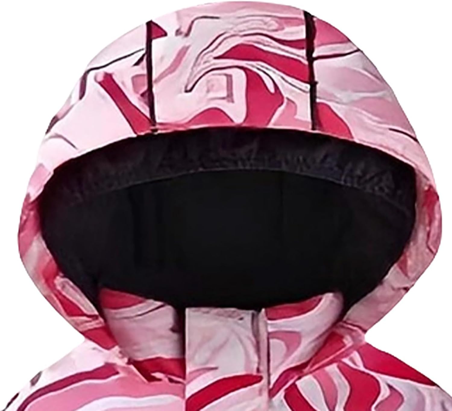 Kids 2 Piece Snowsuit Set Girls Winter Hooded Puffer Jacket & Snow 𝗕𝗶𝗯 Pants Boys Ski Suits Snowwear Outfits Snowboard Set