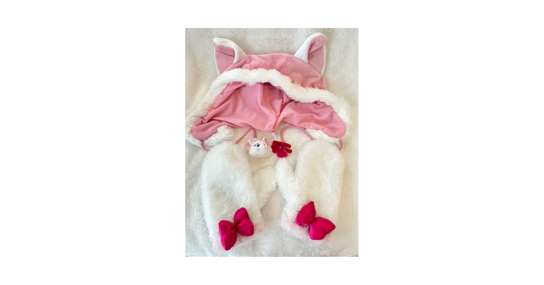 Amazon.co.jp: デイズニーファンキャップ 手袋 ミトン マリー