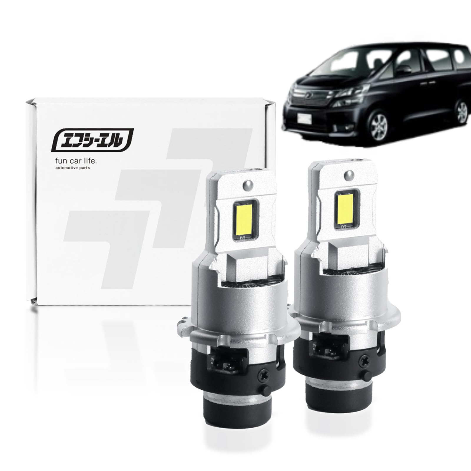 Amazon | fcl.(エフシーエル) ヴェルファイア 20系 d4s led ヘッド