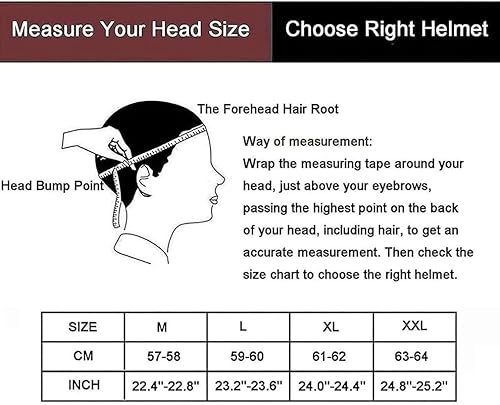 Miniatura 7 de Motorcycle German Leather Half Face Helmet, DOT Approved Baseball Cap Half Shell Helmet+Goggles Retro Open-Face Helmet with Adjustable Quick Release