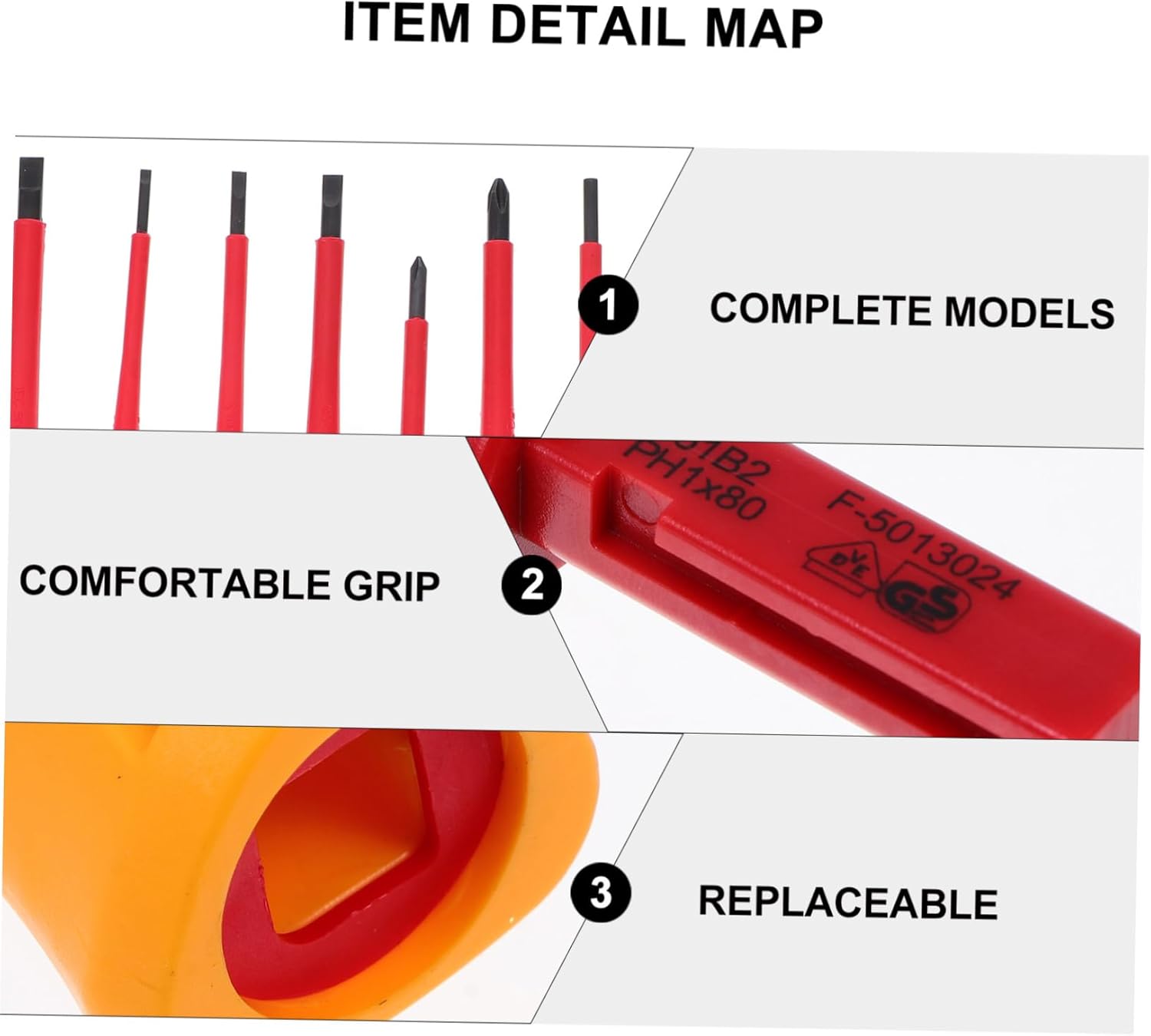 Gadpiparty 1set Precision Screwdriver Mobile Compact Tool Kit Various Bits for Electronics Tablets and Watches