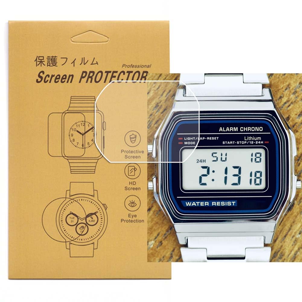 Amazon.co.jp: 【3枚入】For A168 A168WA A168W-1 A168WGG-1BVT