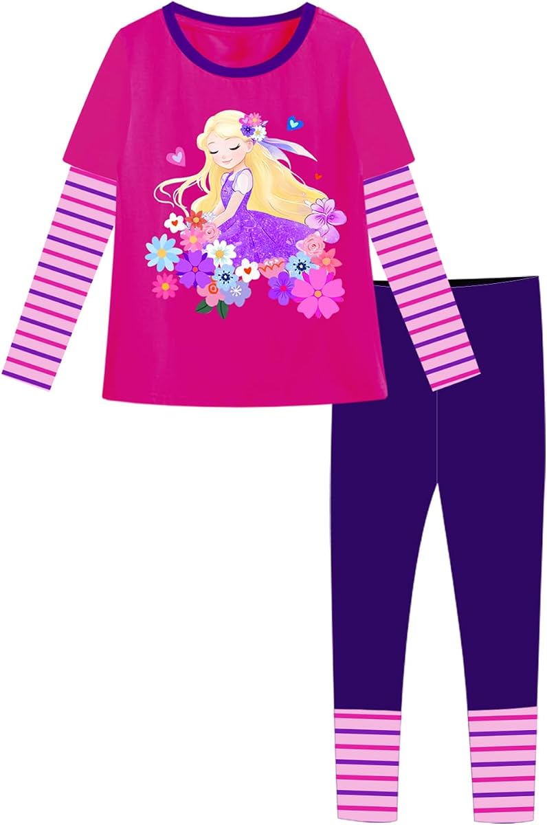 VIKITA girls clothes toddler outfits - little kids shirts & leggings winter fashion clothing sets, cute birthday gifts