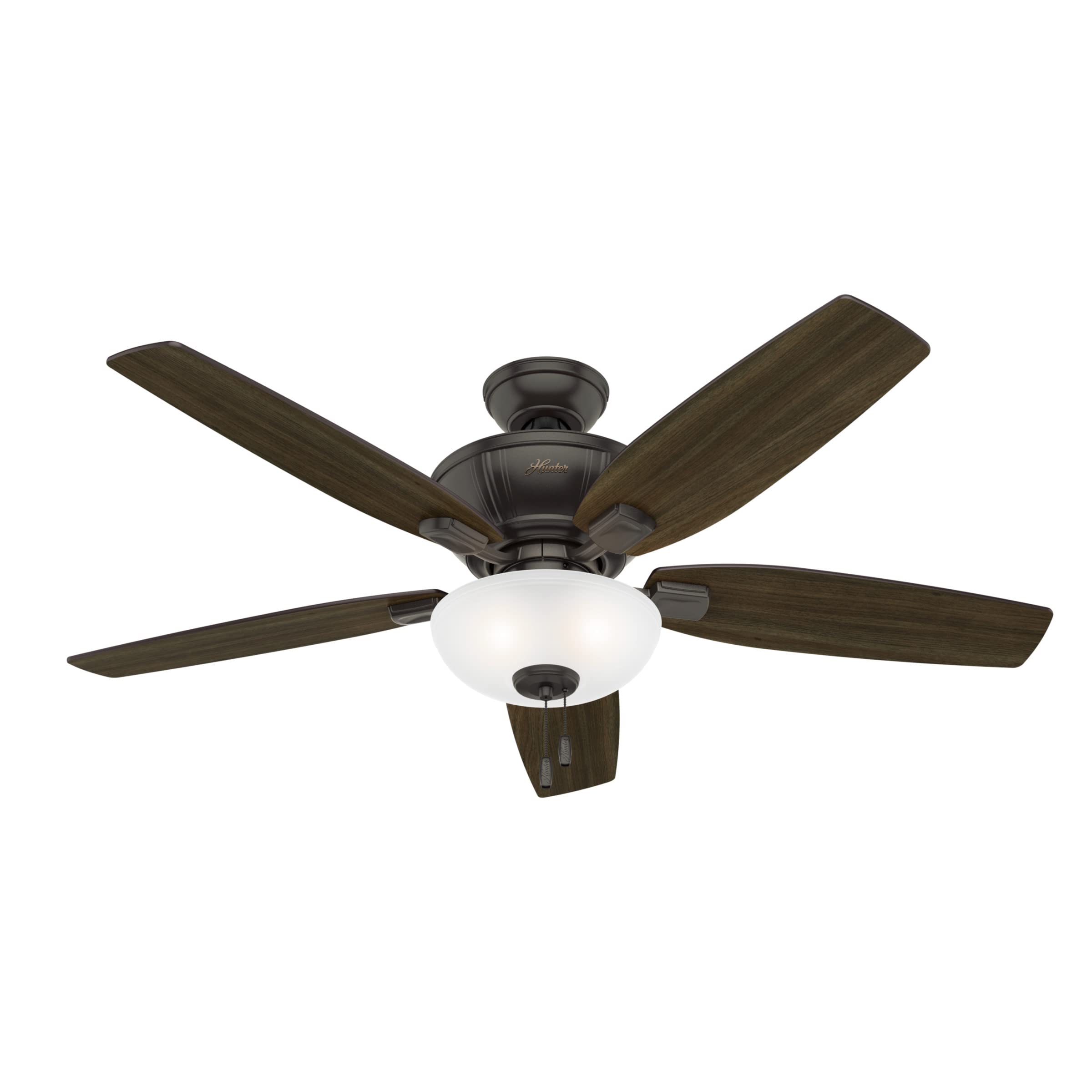 Hunter 52 inch Indoor Ceiling Fan with LED Light - Bronze Ceiling