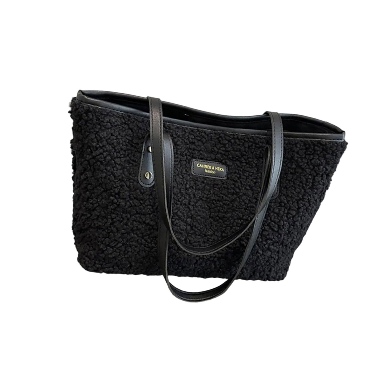 CAZSTYK Plush Shoulder Bag with Spacious Capacity Underarm Bags Casual Handbag for Work and Leisure Activities Casual Bag