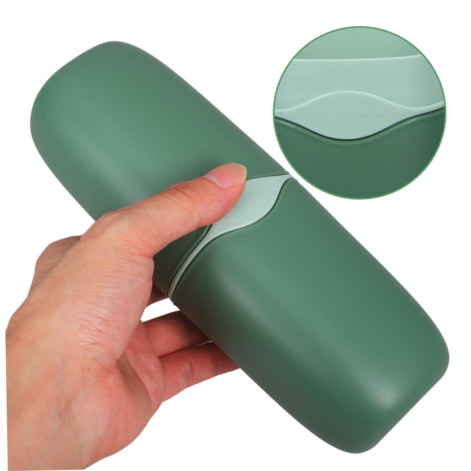 5 Pezzi Tazza Portatile Per Collutorio Porta Spazzolino Da Viaggio Forniture Da Viaggio Accessori Da Viaggio Accessorio Per Hotel Custodia Portatile Per Spazzolino Da Denti Tazza