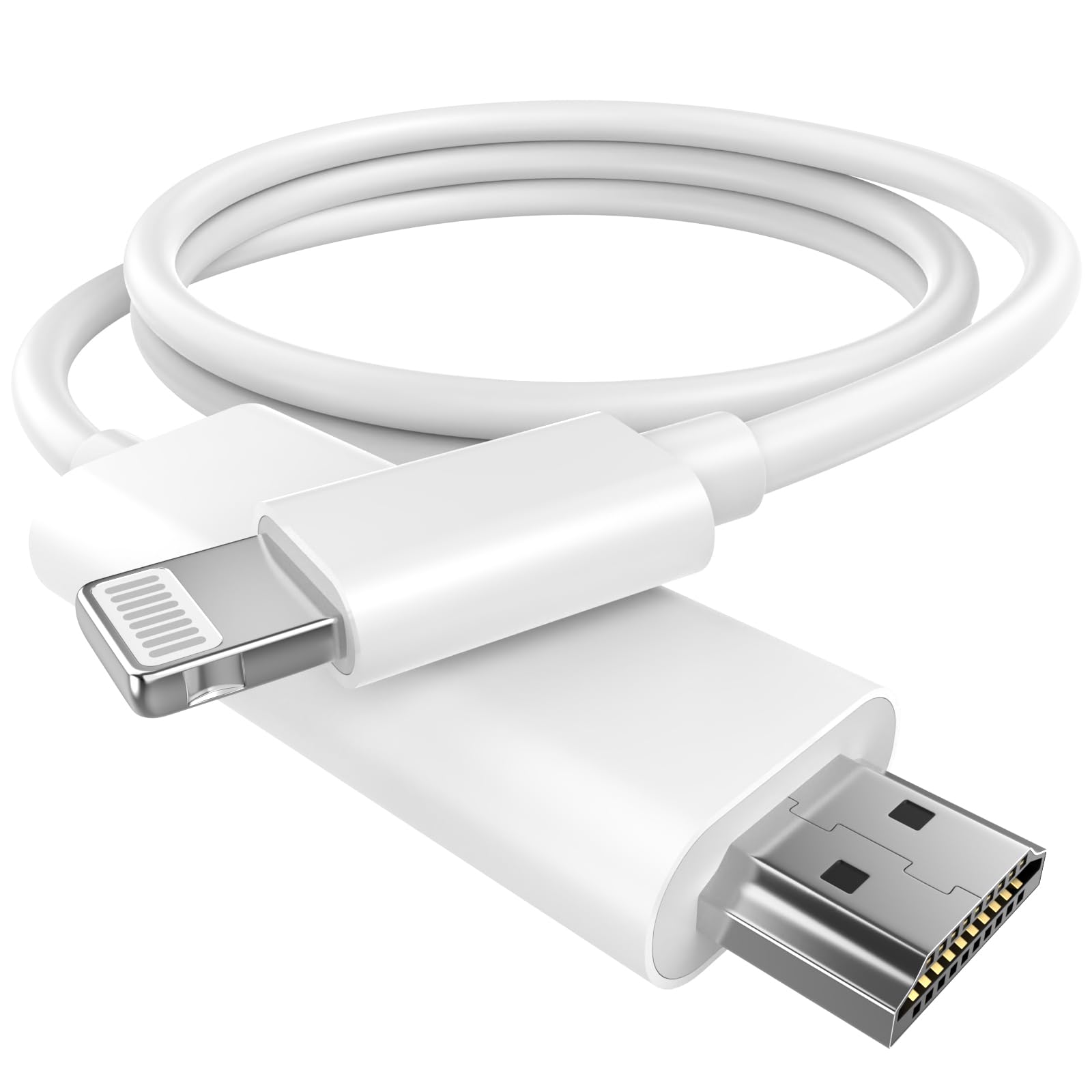 Amazon.com: [Apple MFi Certified] Lightning to HDMi Cable Adapter