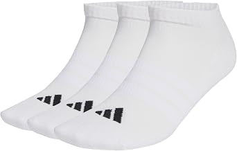 adidas Unisex Cushioned Essentials Low Cut Socks 3 Pair Pack Socks