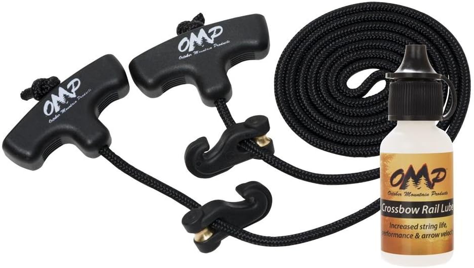 October Mountain Products Crossbow Cocking Aid & Rail Lubricant (0.5 oz.) Combo