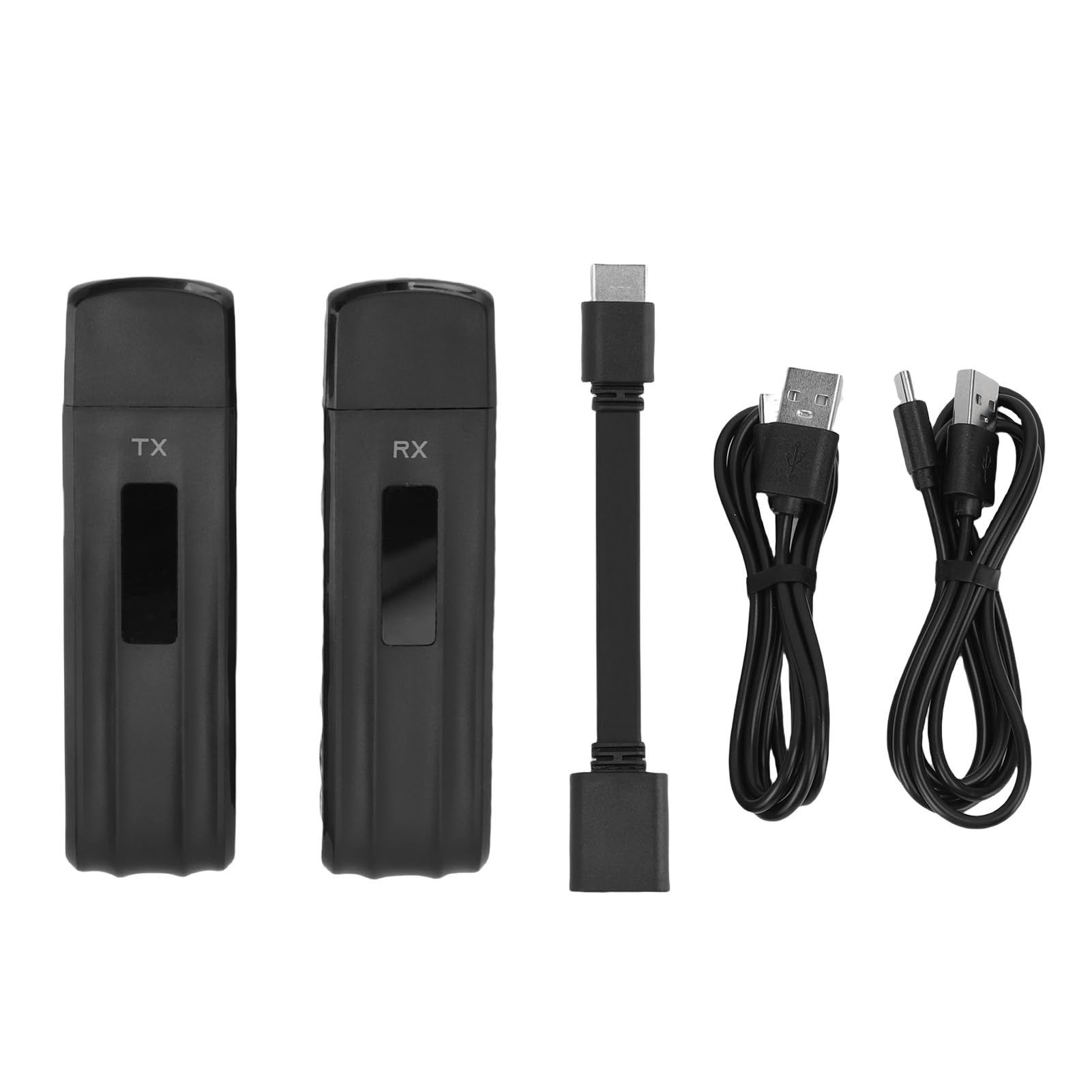 Annadue Nadajnik Bezprzewodowy i Odbiornik PC do Telewizji Extender 4K 1080p 60 Hz z Wyświetlaczem Statusu w Czasie Rzeczywistym dla Konsoli Gier Projektora Laptopa