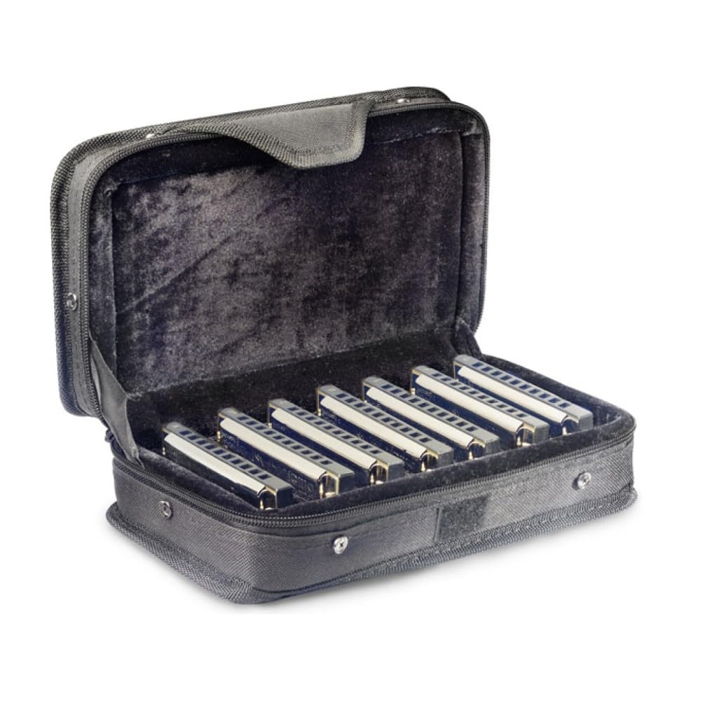 Stagg BJH-B20 SET1 Set de 7xbjh-b20 + Etui Argenté
