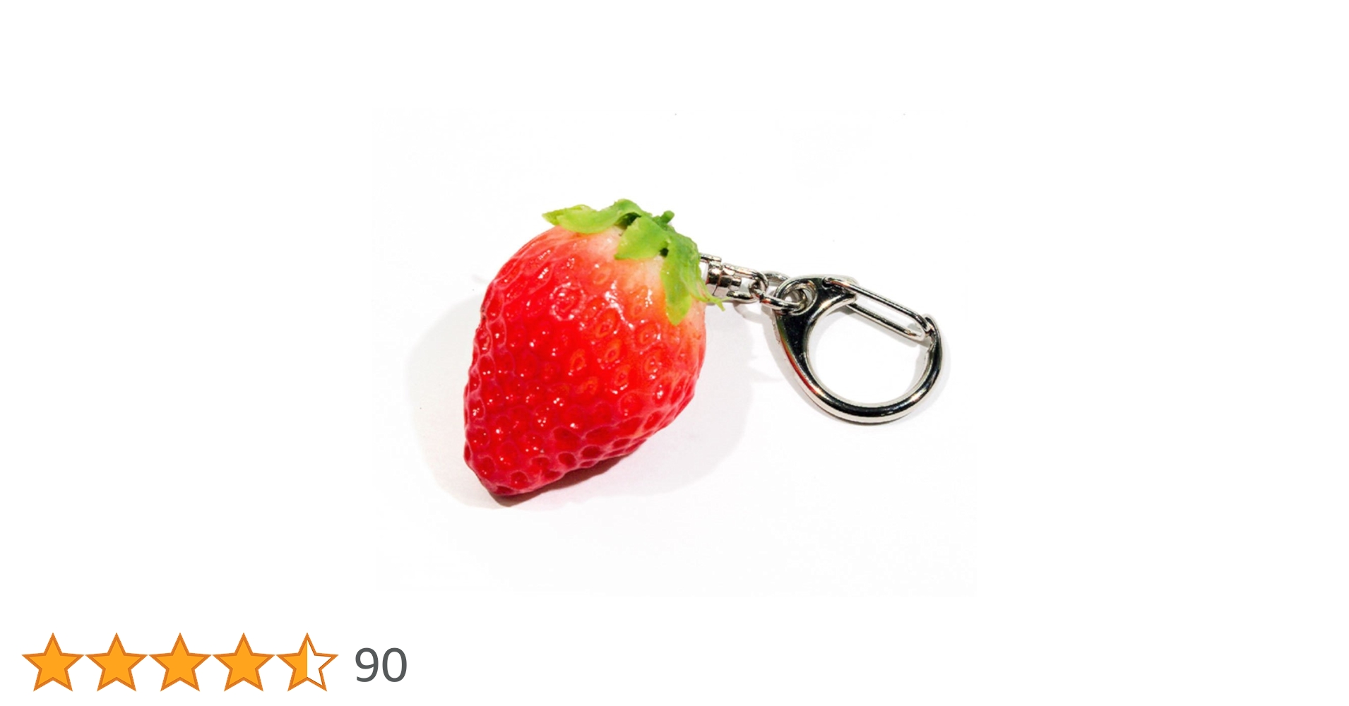 Amazon.co.jp: 食品サンプルキーホルダー 食べちゃいそうないちご