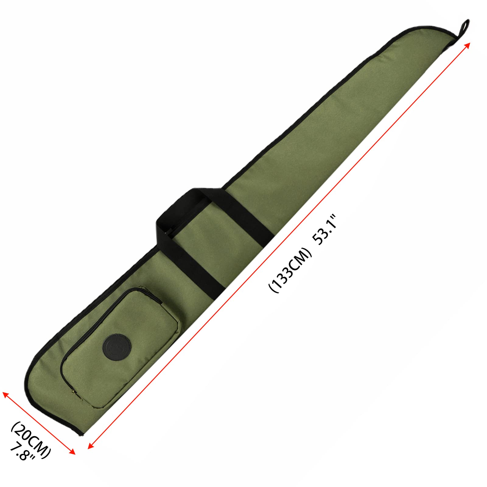 Bolsa de Almacenamiento de Escopeta de Nylon 52" Estuche para Pistola