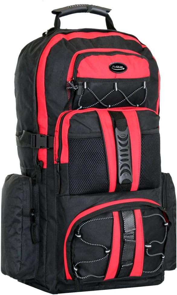 More4bagz Large 65 Litre Travel Hiking Camping Rucksack Backpack Holiday Luggage Bag