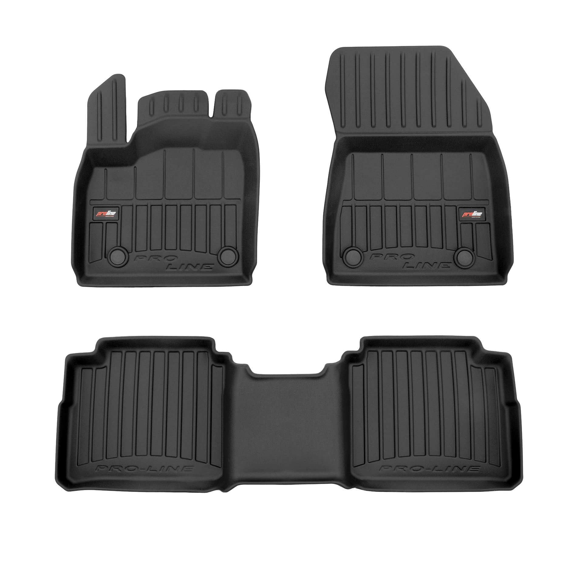 MOTOS Tappetini in gomma per auto adatto per Nissan X-Trail IV dal 2021 Migliorate il vostro comfort di viaggio con il tappetino antiscivolo per auto 3D.