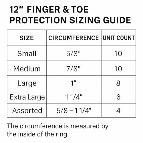 Miniatura 9 de AT Surgical Puntas de dedos y dedos de tela superpuestas forradas de gel (paquete de 6) juanetes medio recubiertos, puntera de martillo, callos,