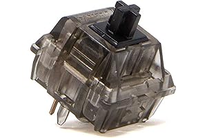 35PCS Gateron Ink Black V2 Switches for Custom Mechanical Keyboards (RGB, 5 Pin Layout, Black)
