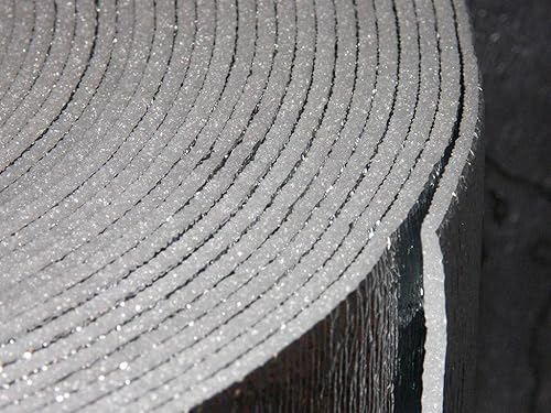 Miniatura 3 de US Energy - Rollo de lámina de espuma reflectante para puerta de garaje, 24 pulgadas x 8 pies, acabado blanco AD5 (14 de pulgada de grosor)