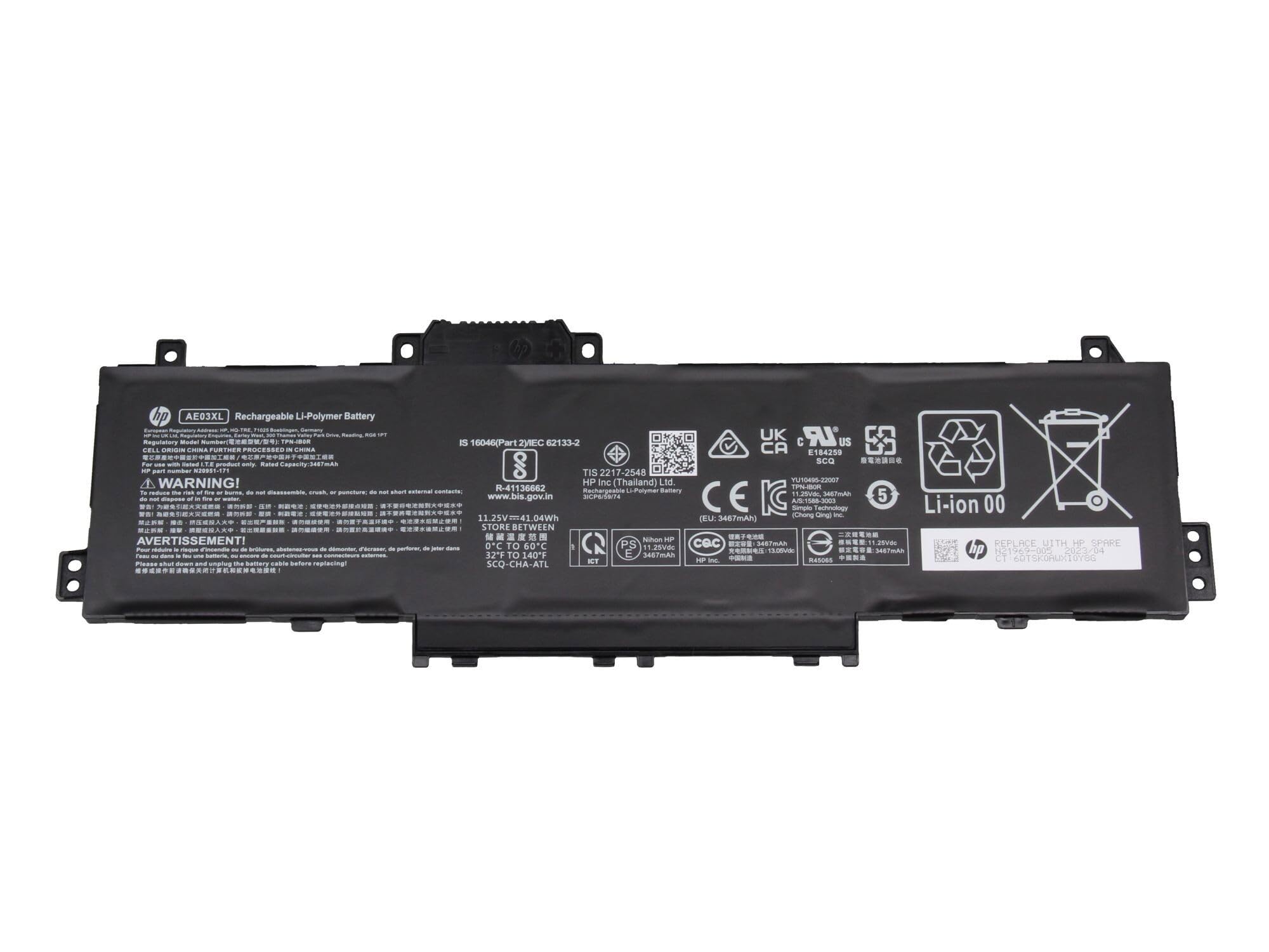 HP N21969-005 batería Original 41,04Wh