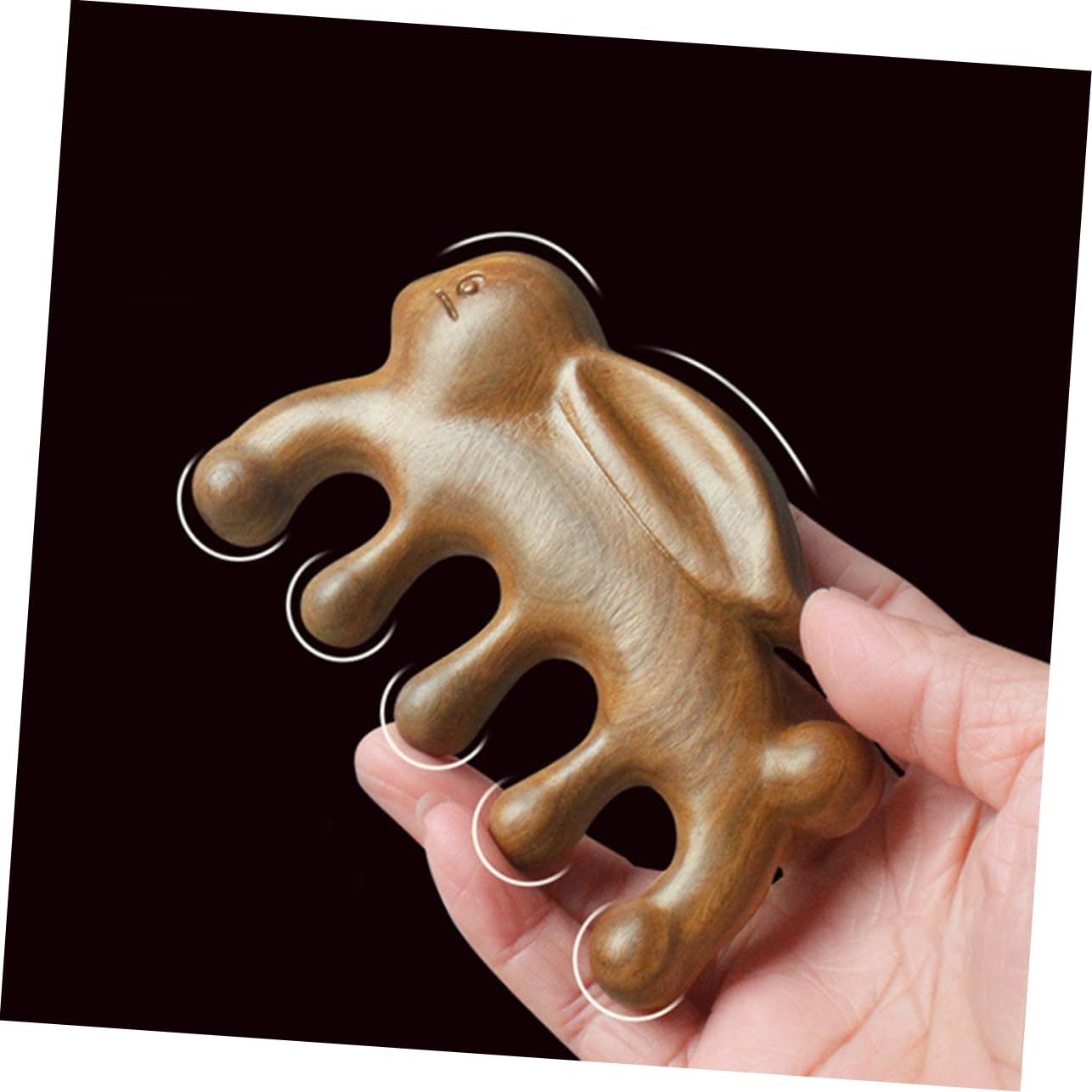 Healeved 3pièces Peigne Massant Anti-statique Pour Relaxation Du Chevelu Outil De Massage Pour Offrir Aux Proches Anniversaires Et Fêtes