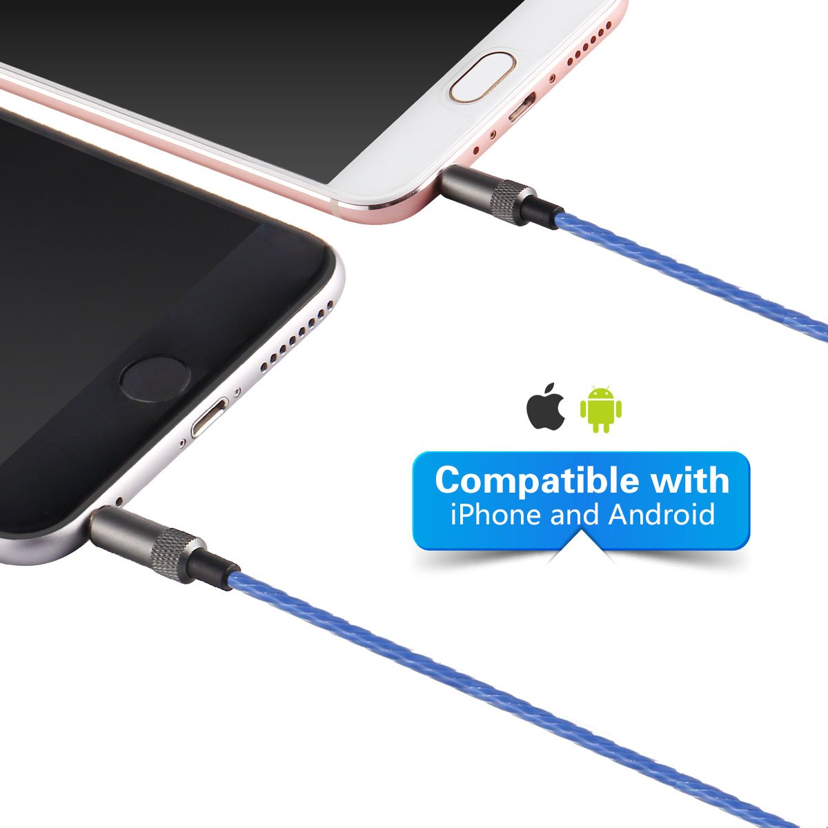 Hоttеѕt Sаlе LANMU Replacement Cable For Sol Republic Master Tracks HD/Tracks HD2/Sol Republic V8/Sol Republic V10/Sol Republic 12/Sol Republic X3 Remote volume and Microphone Cable , Blue