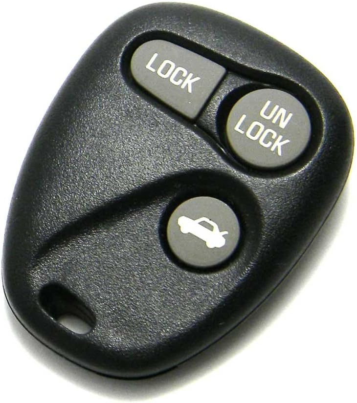 OEM Electronic 3-Button Key Fob Remote Compatible with Buick Chevrolet Oldsmobile Pontiac Saturn (FCC ID: ABO1502T, P/N: 16245100-29, 16245103)