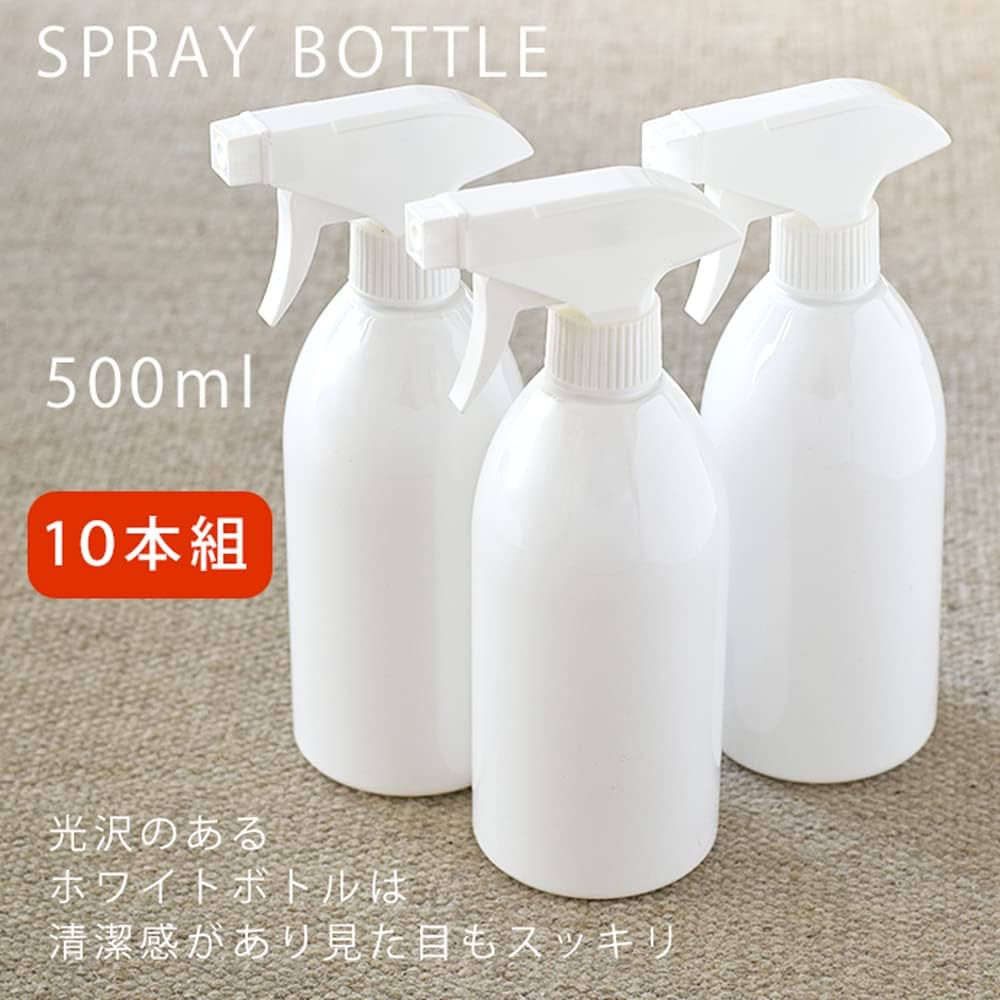 500ml 手動スプレーボトル　10000個セット Amazon.co.jp: 新日本通販EX スプレーボトル 500ml 10本組 詰