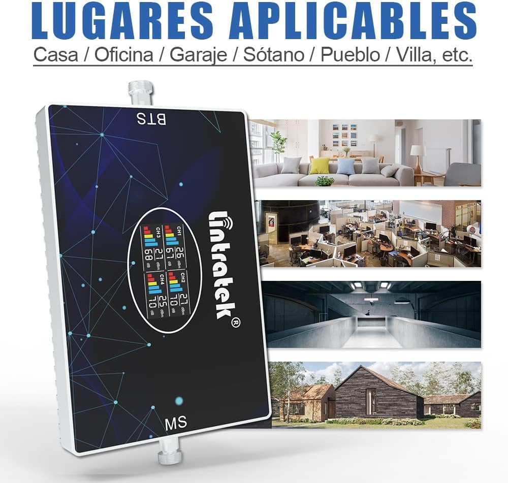 lintratek band 28 band 5 band 2 band 4 cell phone signal booster for home 3g 4g lte 700 850 1900 17002100mhz cell phone signal amplifier repeater kit