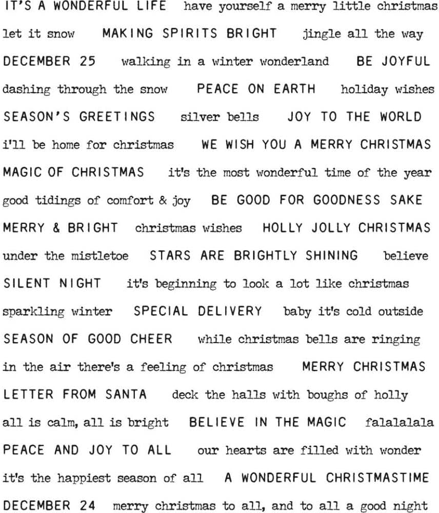 Tim Holtz for Stampers Anonymous Tiny Text Christmas