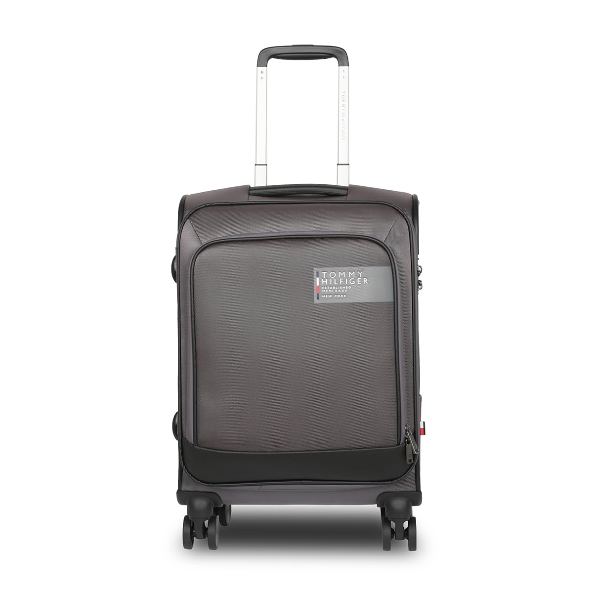 tommy hilfiger Polyester Westfield Unisex Polyester Luggage - Black, 55 Cm Cabin with 8 Spinner Wheel Spinner Soft 8 Wheels Trolley Bag, Small-picture-27