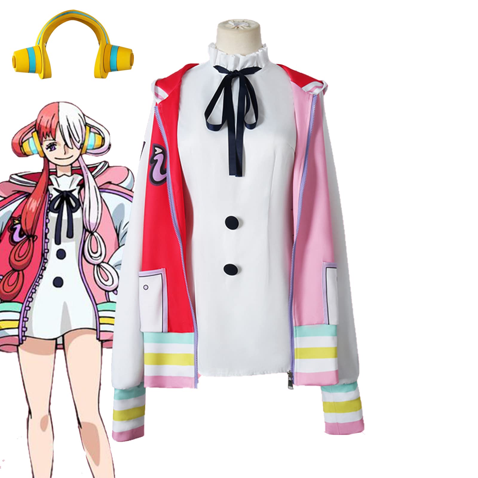 Amazon.co.jp: [AGUUD] ONE PIECE FILM RED UTA ウタ コスプレ