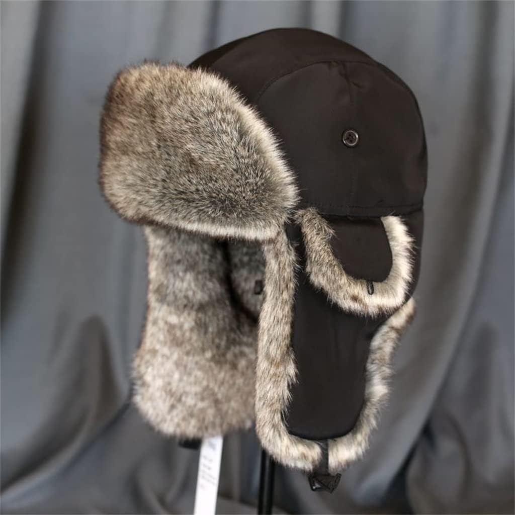 Thickened Cotton Hat Winter Warm Ear Protection Youth Men and Women Casual Thunderbolt