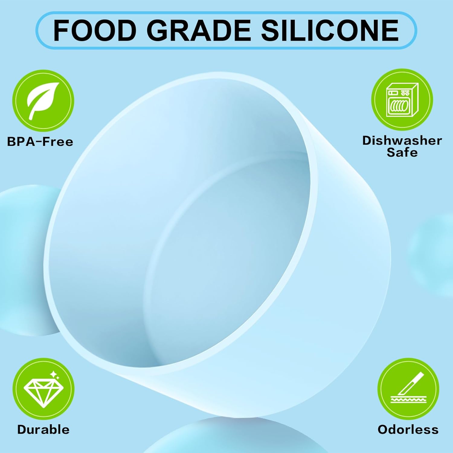 Silicone Boot for Owala 30oz & 40oz FreeSip Sway Bottles & Tumblers, Anti-Slip, Scratch-Resistant, Stability Enhancer, Protective Sleeve Accessories