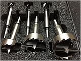 drehzahl berechnen drehen Gesamtlänge ca. 95 mm Forstnerbohrer Satz - Set 6 tlg - Astlochbohrer gezahnt Ø 15-40 mm Bohrer