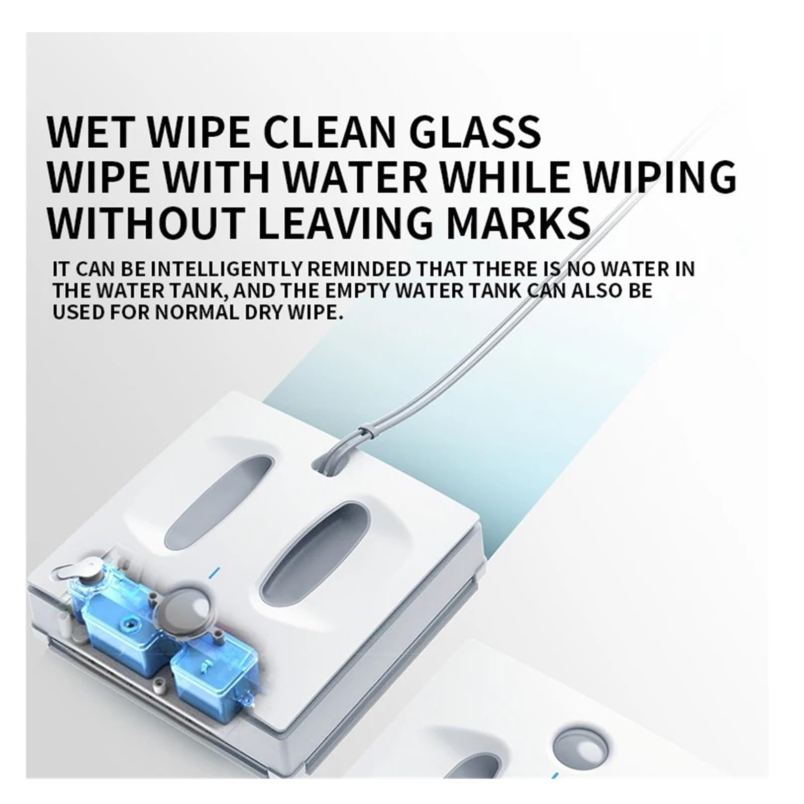 Robot do czyszczenia okien W66 Cleaner IC s Wiper Elektryczny odkurzacz do szyb Sprzęt AGD