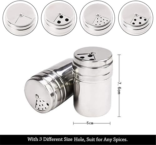 Miniatura 4 de Juego de regalo de tarro de especias con tapas cocteleras, condimentos de alimentos, botella de aderezo con bolsa de viaje, salazúcar,