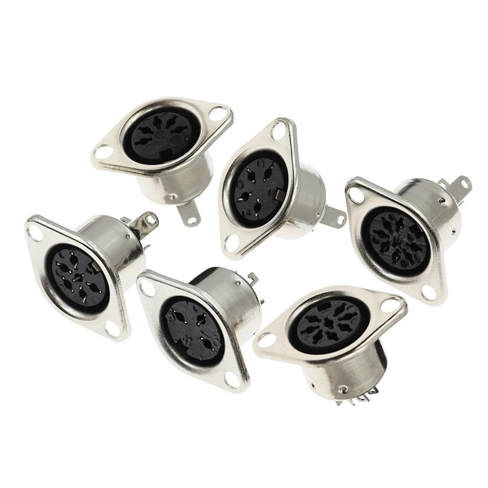3/4/5/6/7/8-polige Buchse, DIN-Adapter, MIDI-Kabelanschluss, 1 Stück (3-polig)