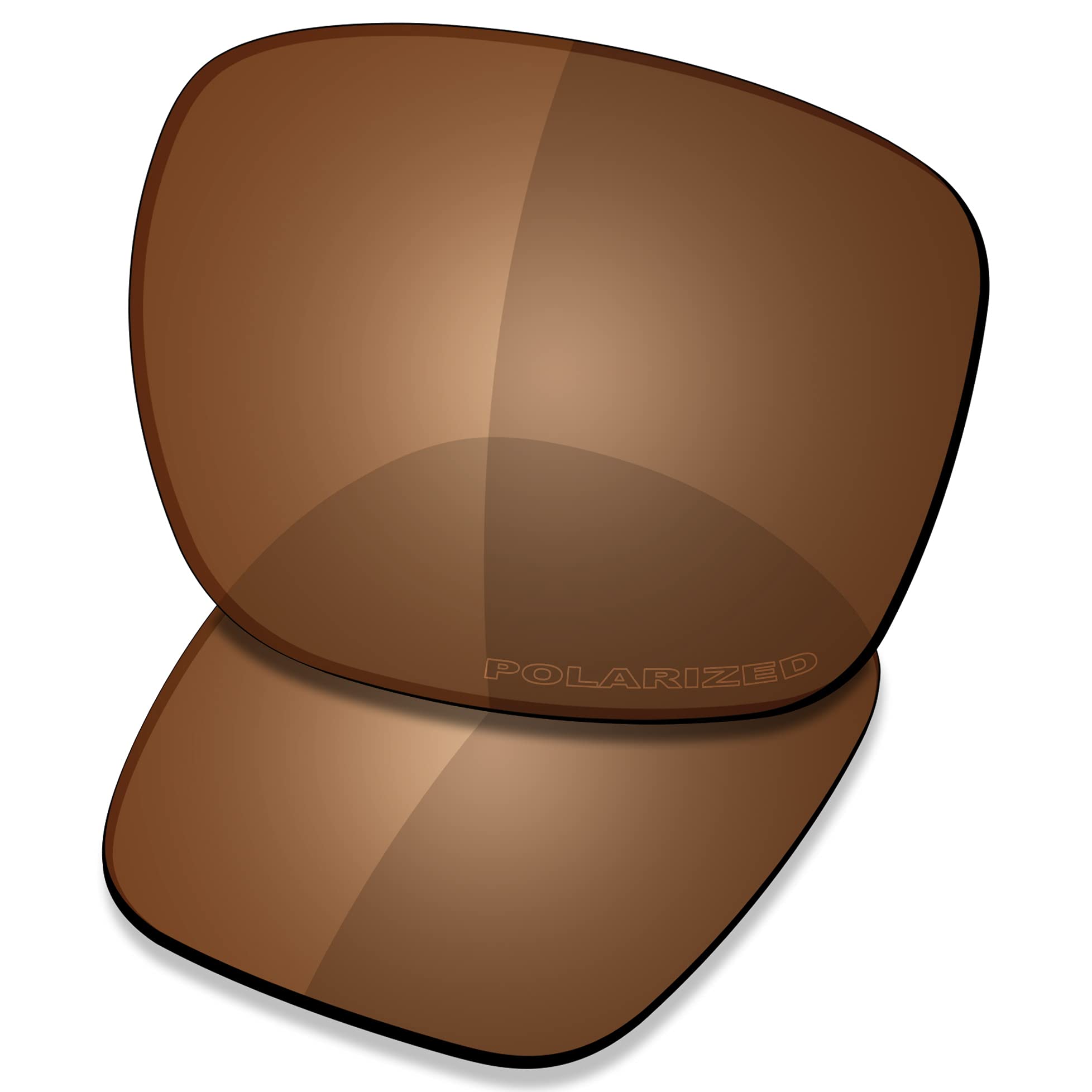 Saucer Premium Replacement Lenses for Oakley Sliver OO9262 Sunglasses High Defense - Amber Brown Polarized