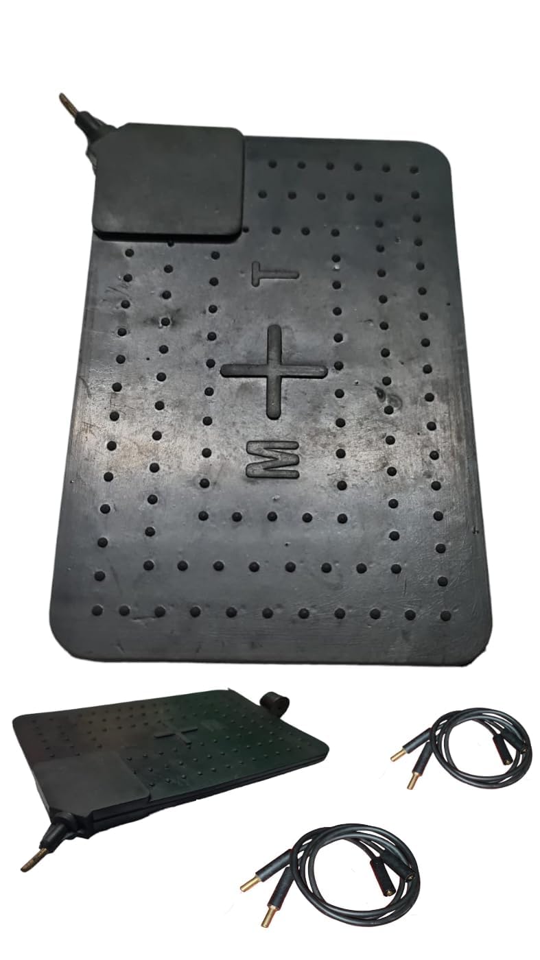 Diathermy Silicone Pad Continuous 500 Pulse, 1000 Watts & Big S.W.D. 500 Watts Machine Accessories (Pack of 2)