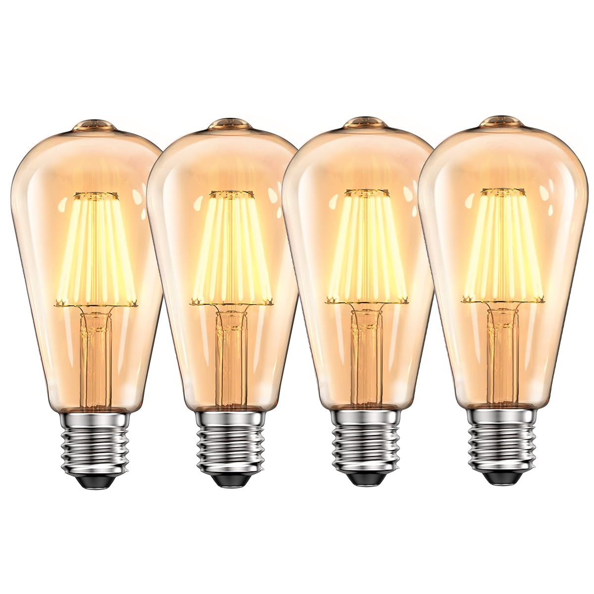 Vintage Luci Da Muro Rétro Industriale Ambra Vetro Applique - Foto 6