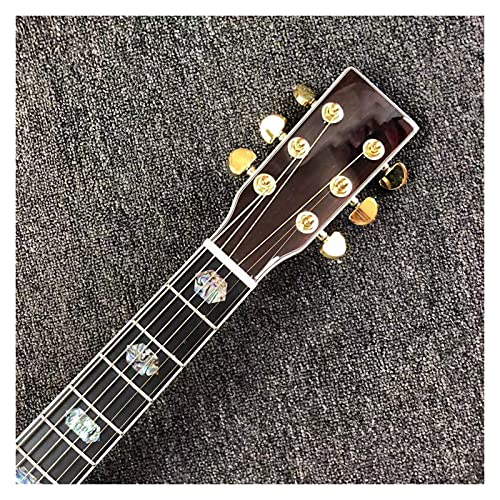 YYYSHOPP Côté Arrière Solide De 36 Pouces Solide Guitare Acoustique en Bois Om Forme De Corps De Style Guitare (Size… - Les Beatles, Paul McCartney, John Lennon, RIngo Starr, George Harrison YYYSHOPP Côté Arrière Solide De 36 Pouces Solide Guitare Acoustique en Bois Om Forme De Corps De Style Guitare (Size… – Image 5